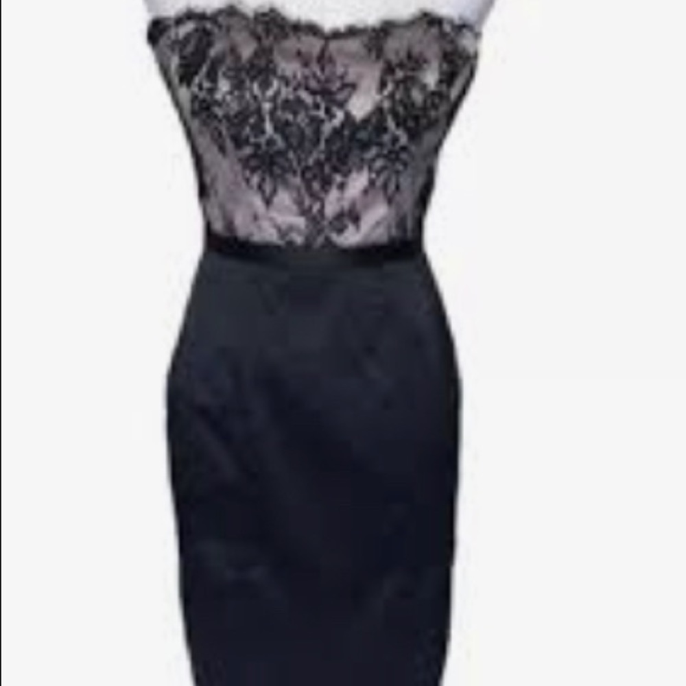WHBM strapless dress